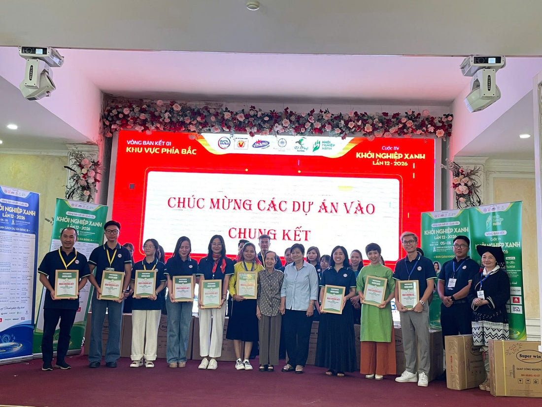 Lilforest - Crea-in góp mặt trong vòng chung kết Khởi nghiệp Xanh 2026