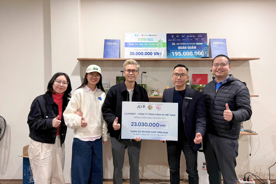 Lilforest Tài Trợ 23.030.000 Đồng Xây Dựng Điểm Trường Mầm Non Pú Tậu