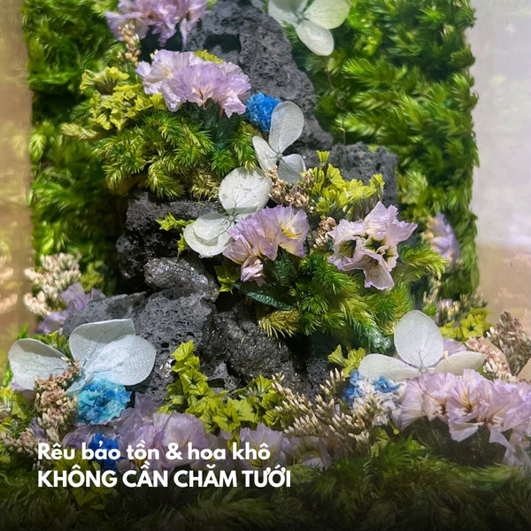Đồi Tình Yêu Tím (10x10x10cm)