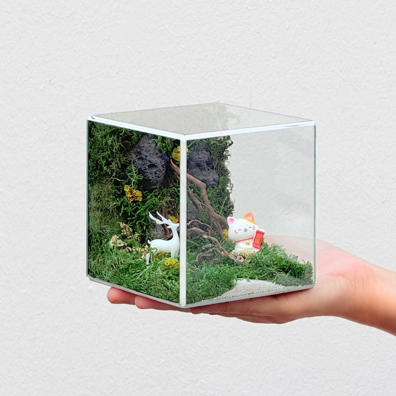 Phát Lộc (10x10x10cm) - Mèo thần tài ngẫu nhiên
