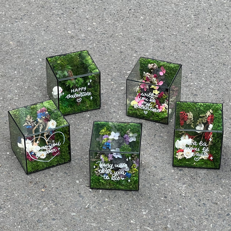 Vườn Tình Yêu (10x10x10cm)