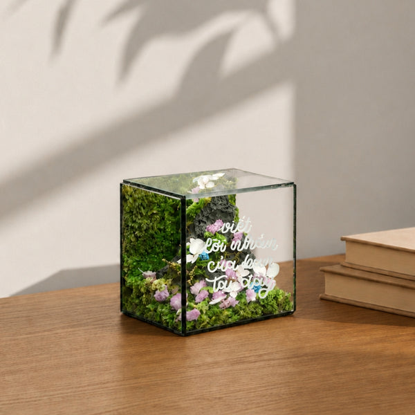 Đồi Tình Yêu Tím (10x10x10cm)