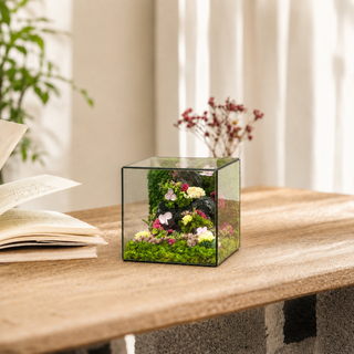 Đồi Tình Yêu Hồng (10x10x10cm)